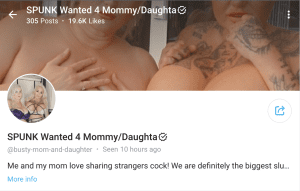 Best of Mom and daughter only fans