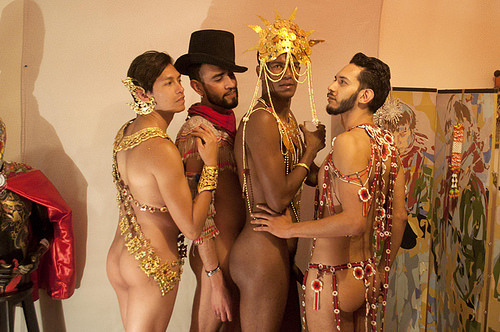 diana chamale recommends naked at halloween party pic