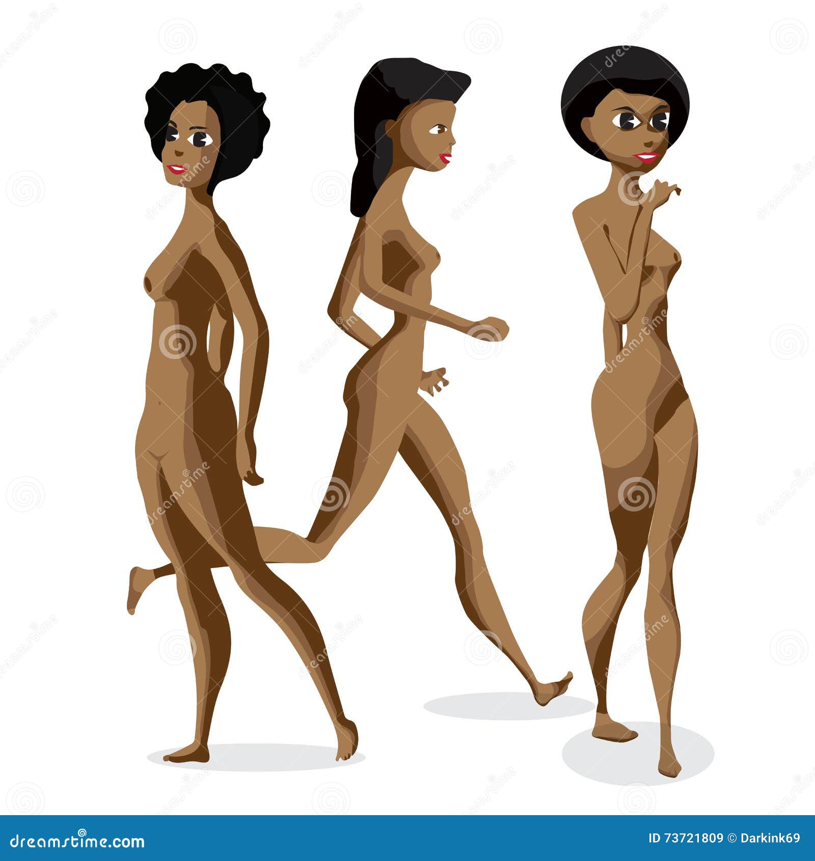 Best of Naked black girls on the beach
