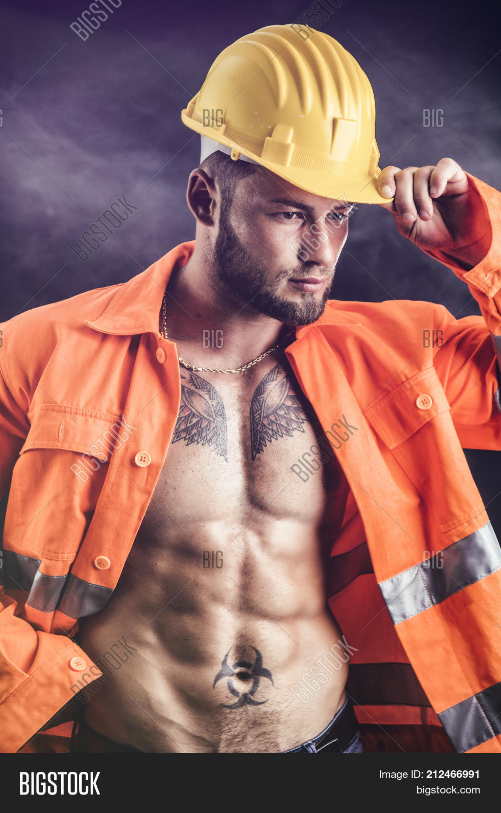 butterscotch williams add naked construction worker photo