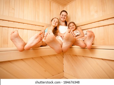 Nude Family In Sauna my fleshlight