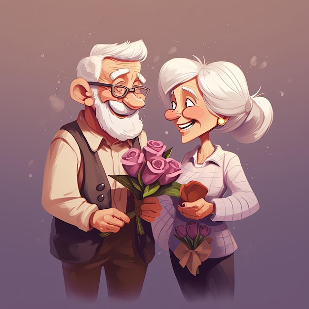balam singh share old couples cartoon images photos