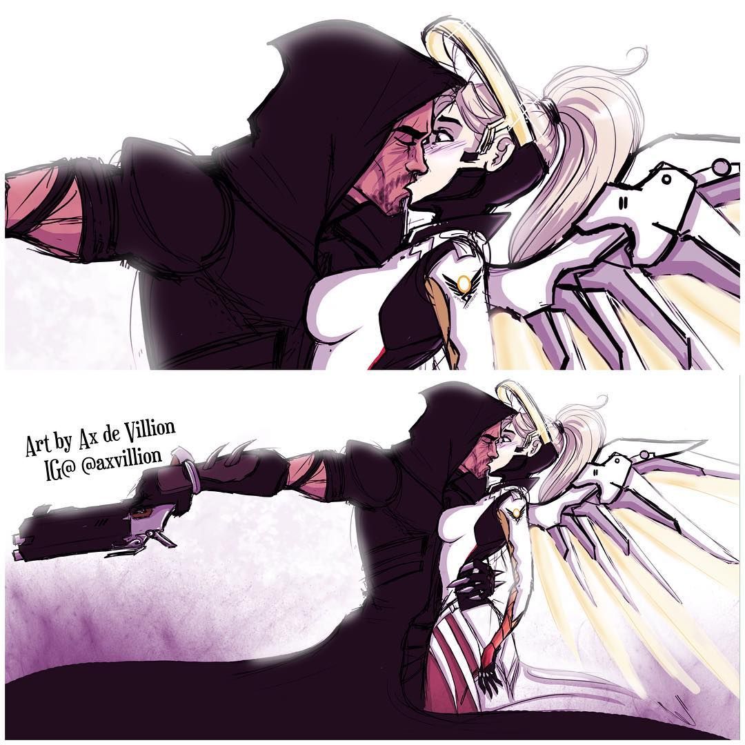 ali mash recommends overwatch mercy x reaper pic