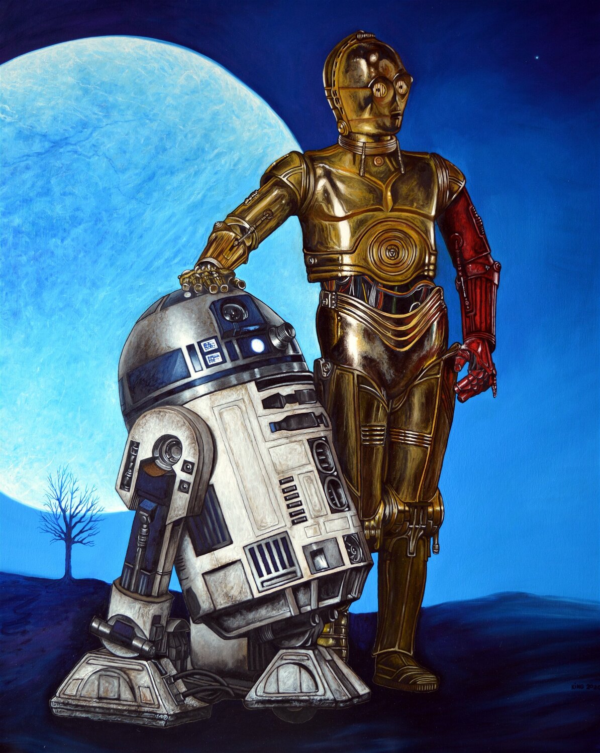 darnel crichlow share picture of c3po and r2d2 photos