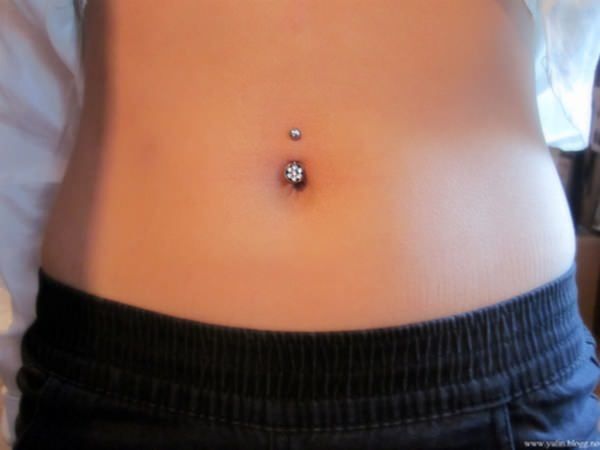 bona ana share pictures of belly button piercing photos
