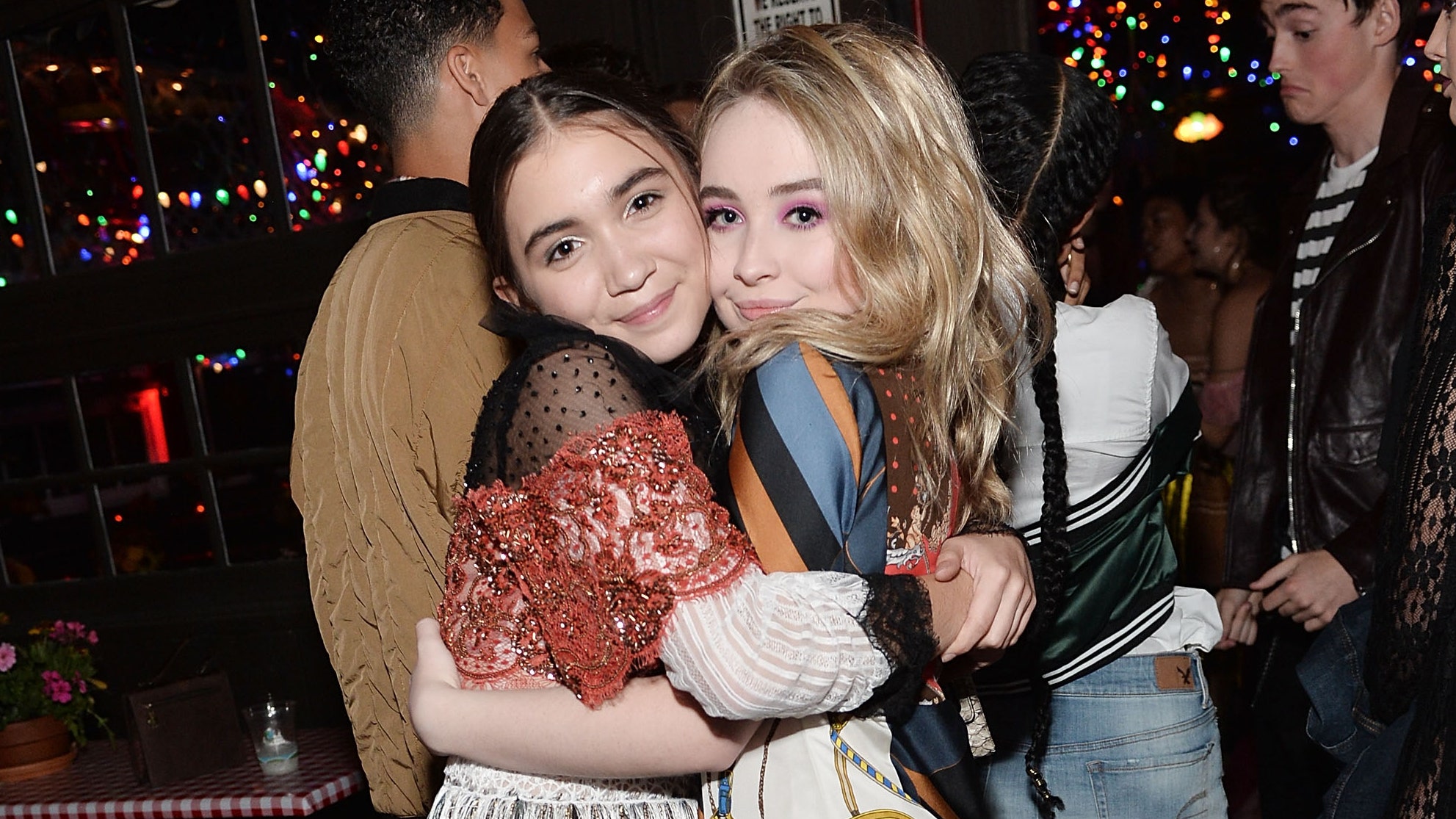 christine harb share pictures of sabrina carpenter and rowan blanchard photos