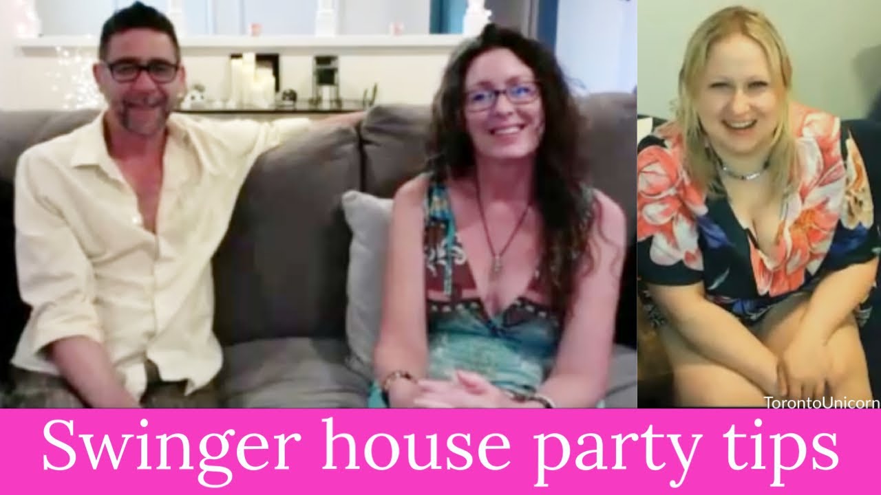 real swinger house party