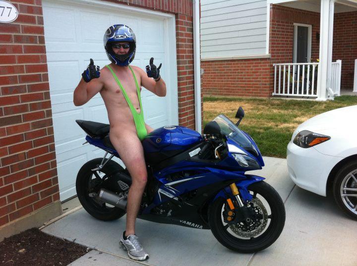 chamblee add riding a motorcycle naked photo
