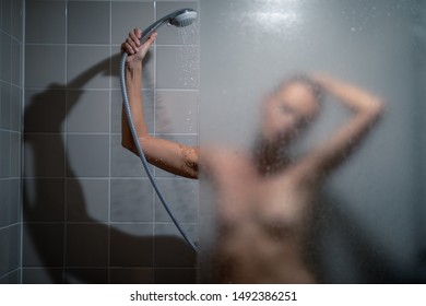 christal clayton share sexy girl taking a shower photos