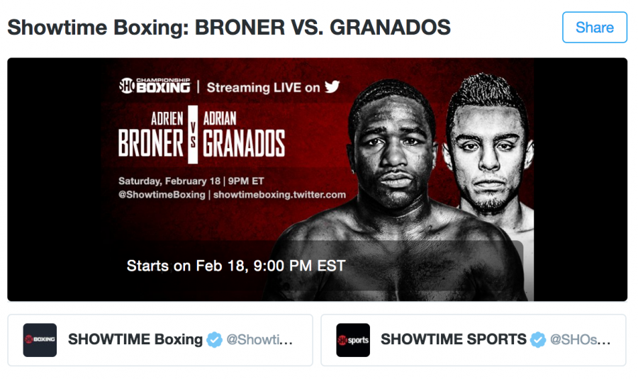 david perchard recommends Showtime Boxing Live Stream