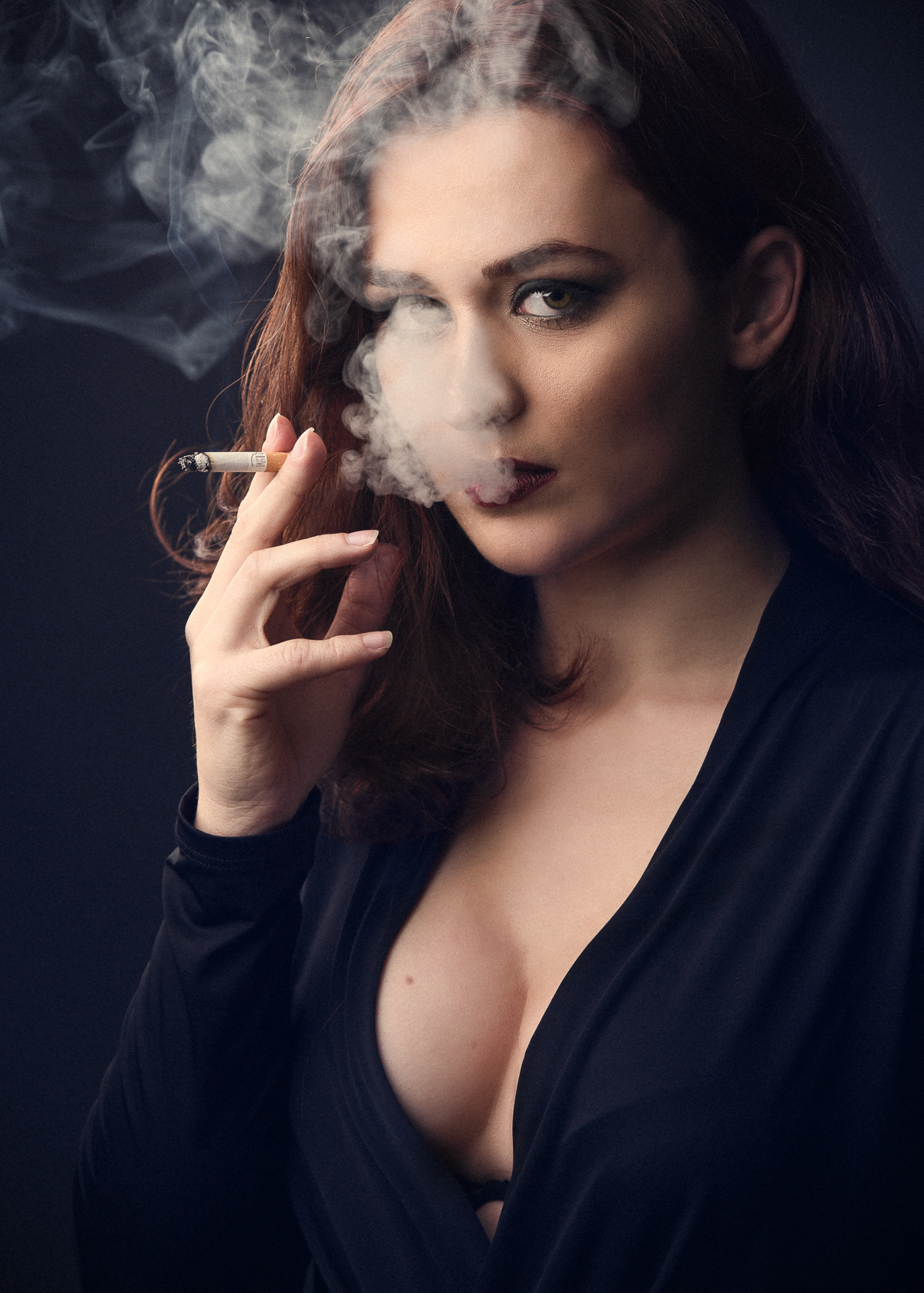 Smoking Hot Women controlled vibrator