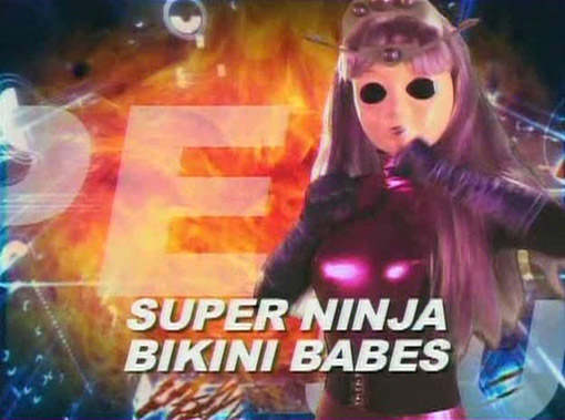 super ninja bikini babes