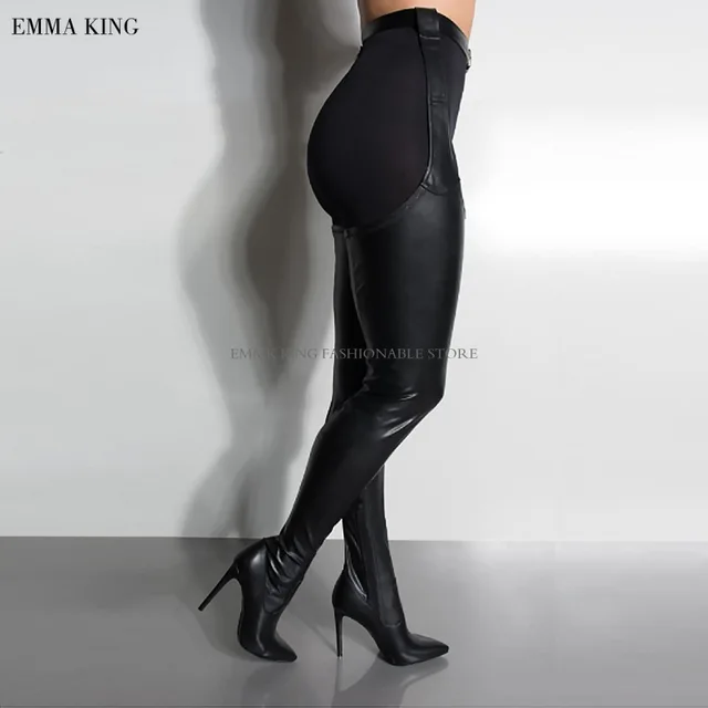 darin hicks recommends thigh high boots with belt attached pic