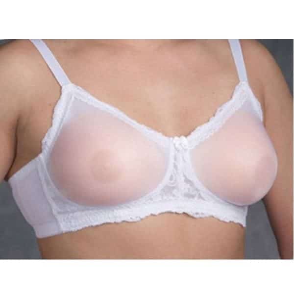 tits in sheer bra
