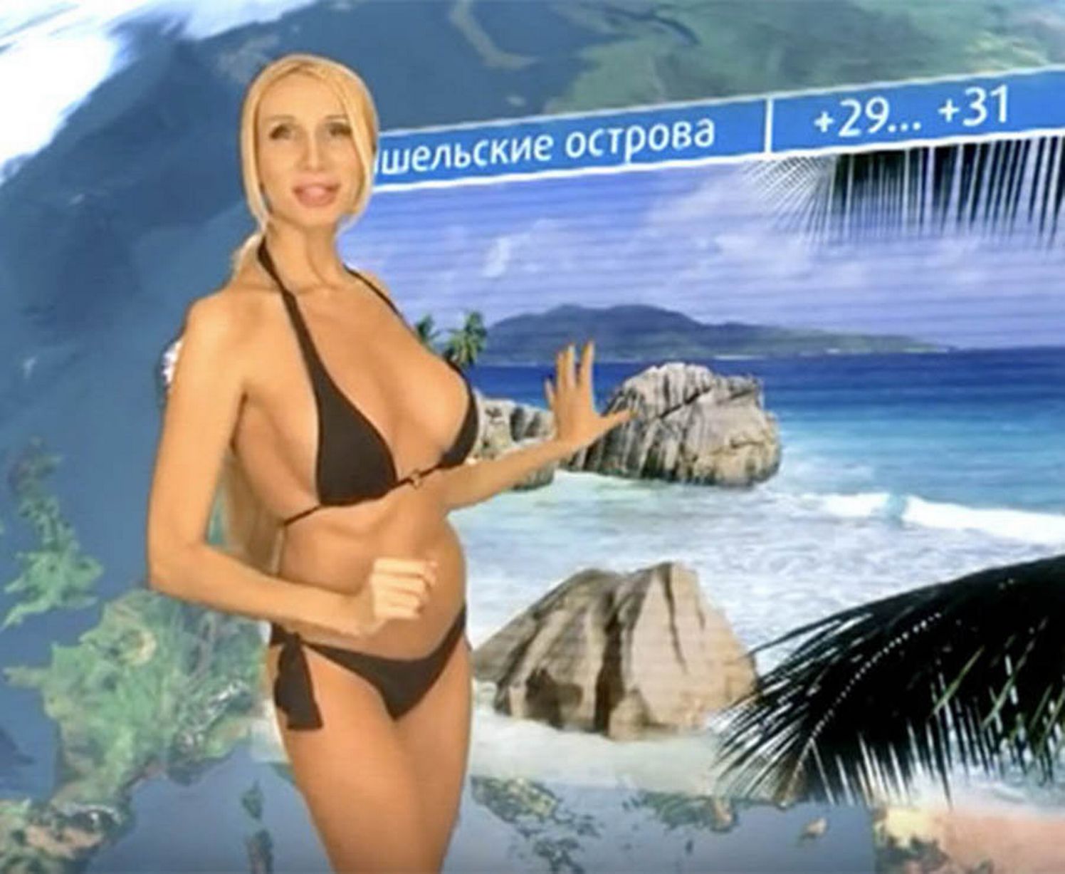 Weather Woman Sexy full part