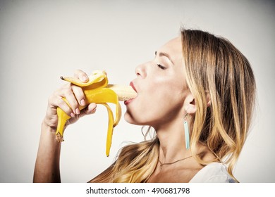 deb vasquez recommends woman eating banana picture pic