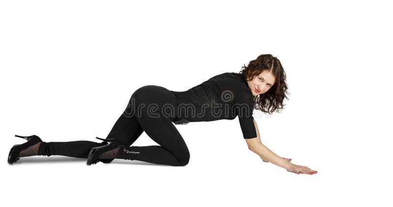 Woman On All Fours in emarat