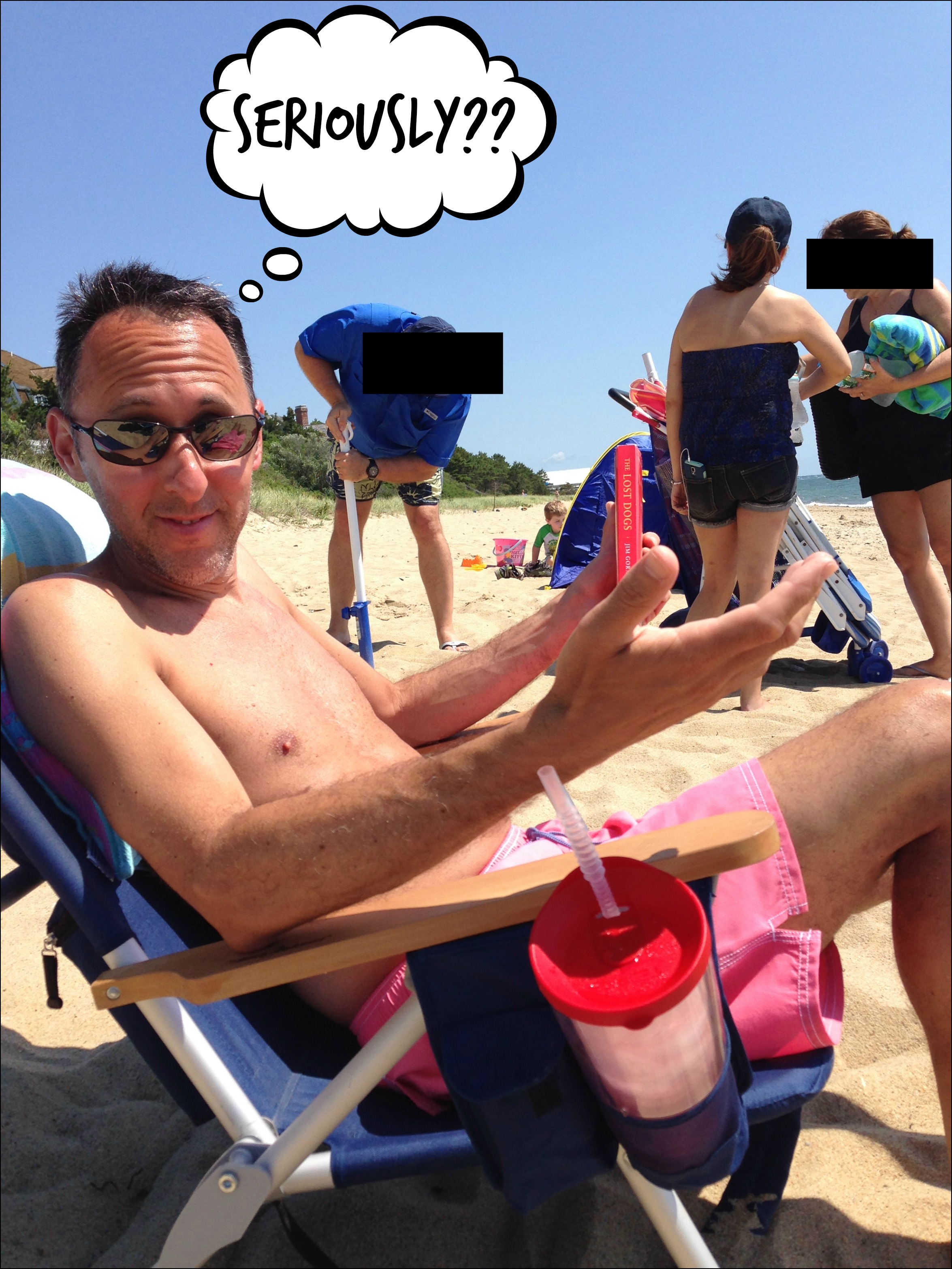 derrick chick add photo women peeing on beach