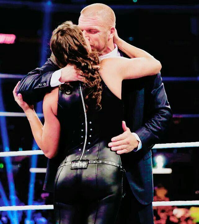 choco bie recommends wwe stephanie mcmahon kiss pic