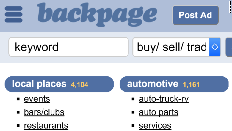 cathy clutter recommends Www Backpage Com De