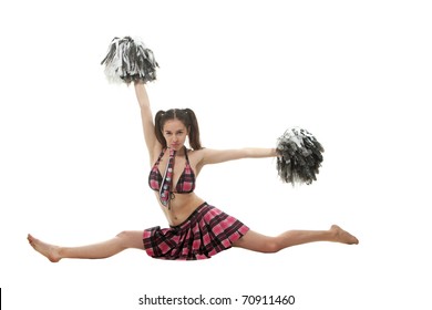 young cheerleader upskirt